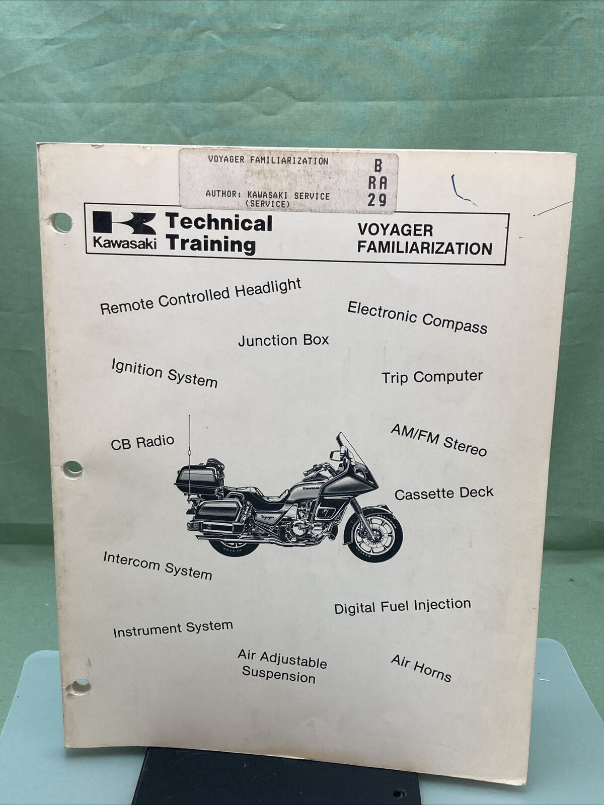 GENUINE KAWASAKI 99995-552 TECHNICAL TRAINING VOYAGER FAMILIARIZATION