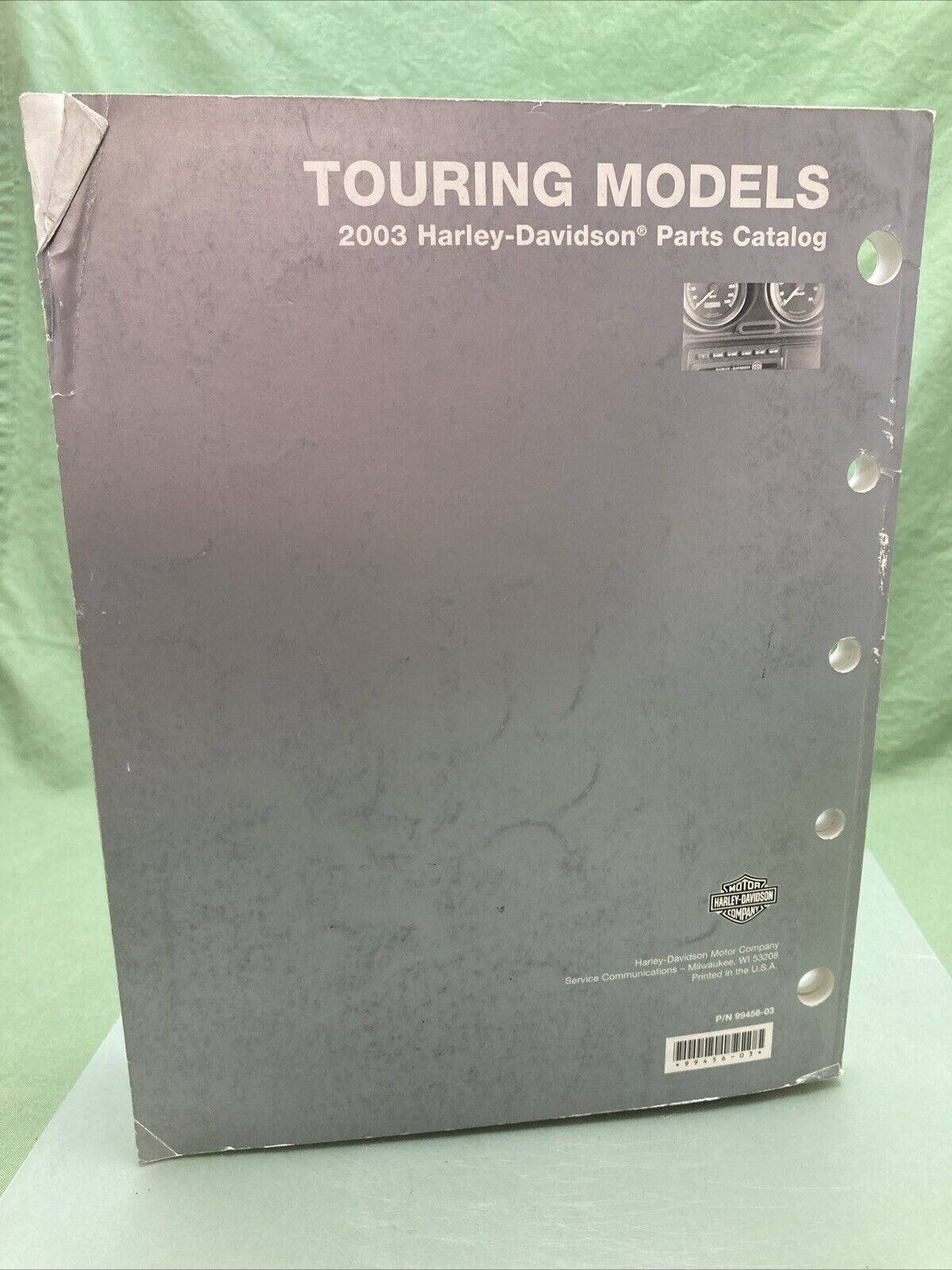 HARLEY DAVIDSON 99456-03 TOURING MODELS 2003 PARTS CATALOG