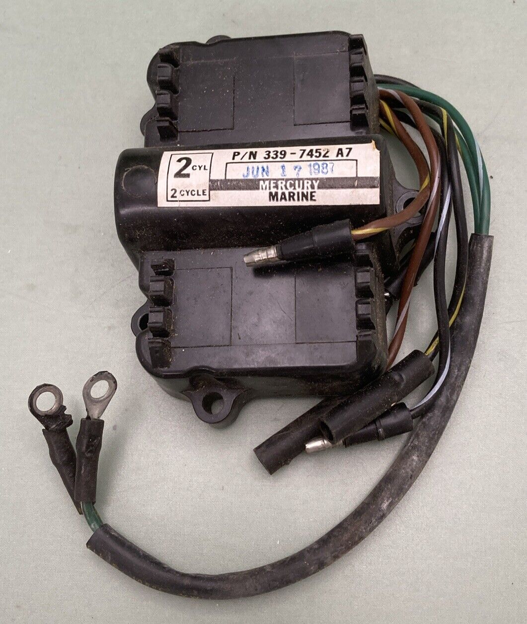 NEW GENUINE MERCURY QUICKSILVER 339-7452 A7 SWITCHBOX ASM 399-7452A19