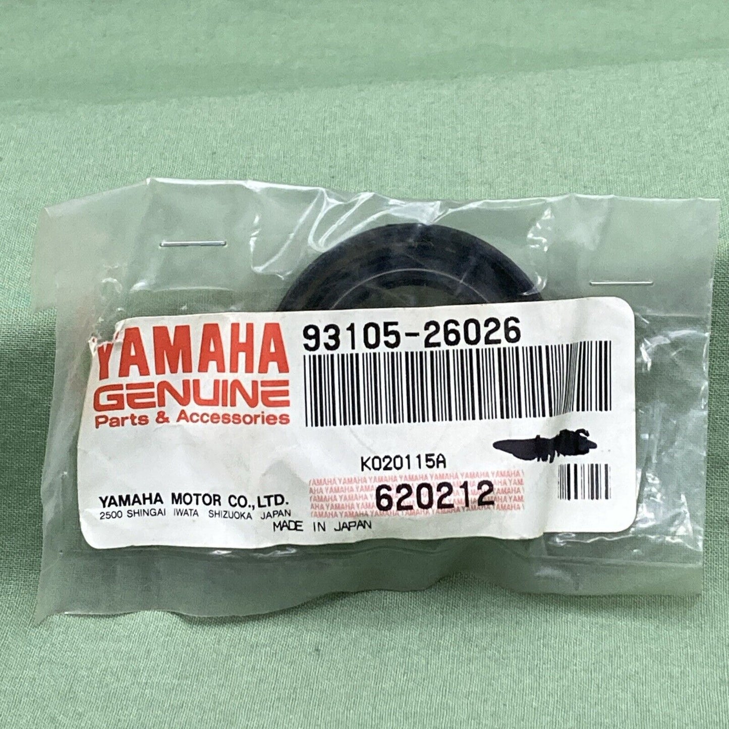 QTY 2 NEW GENUINE YAMAHA 93105-26026 FRONT WHEEL Oil Seal, Sdd - Type