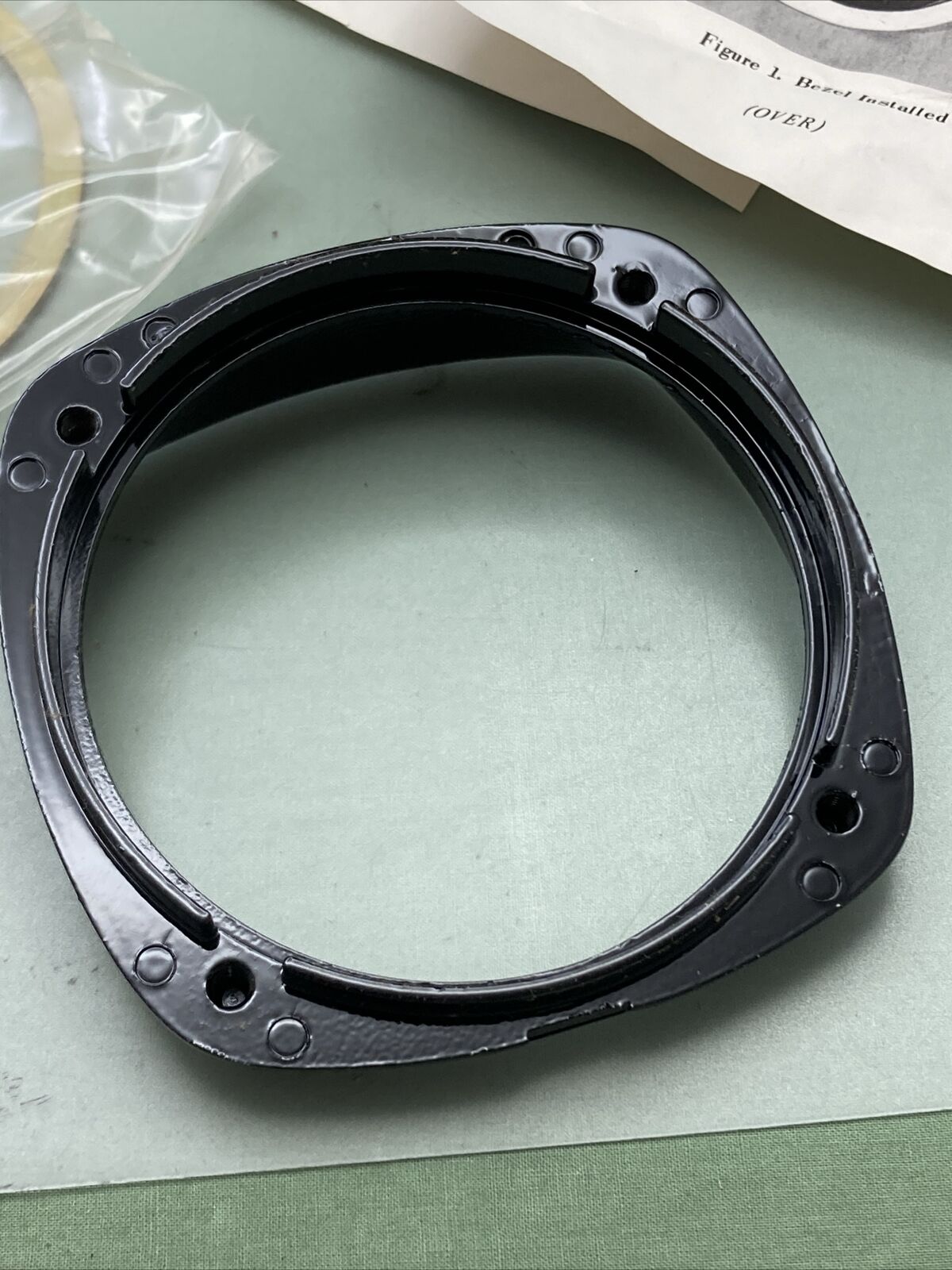 NEW GENUINE MERCURY 55193A1 BEZEL ASSEMBLY, 78666A1