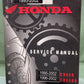 GENUINE HONDA 61GBF04 CR80R/CR80RB SERVICE MANUAL '95-'02