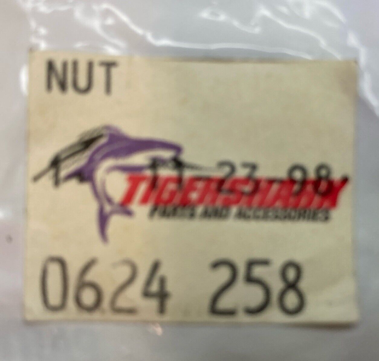 QTY 2 NEW GENUINE TIGERSHARK 0624-258 NUT, LOCK 3/8-16 SS