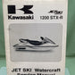 GENUINE KAWASAKI 99924-1326-01 1200 STX-R JET SKI WATERCRAFT SERVICE MANUAL