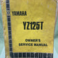 YAMAHA LIT-11626-05-72 YZ125T OWNER'S SERVICE MANUAL 2HG-28199-10