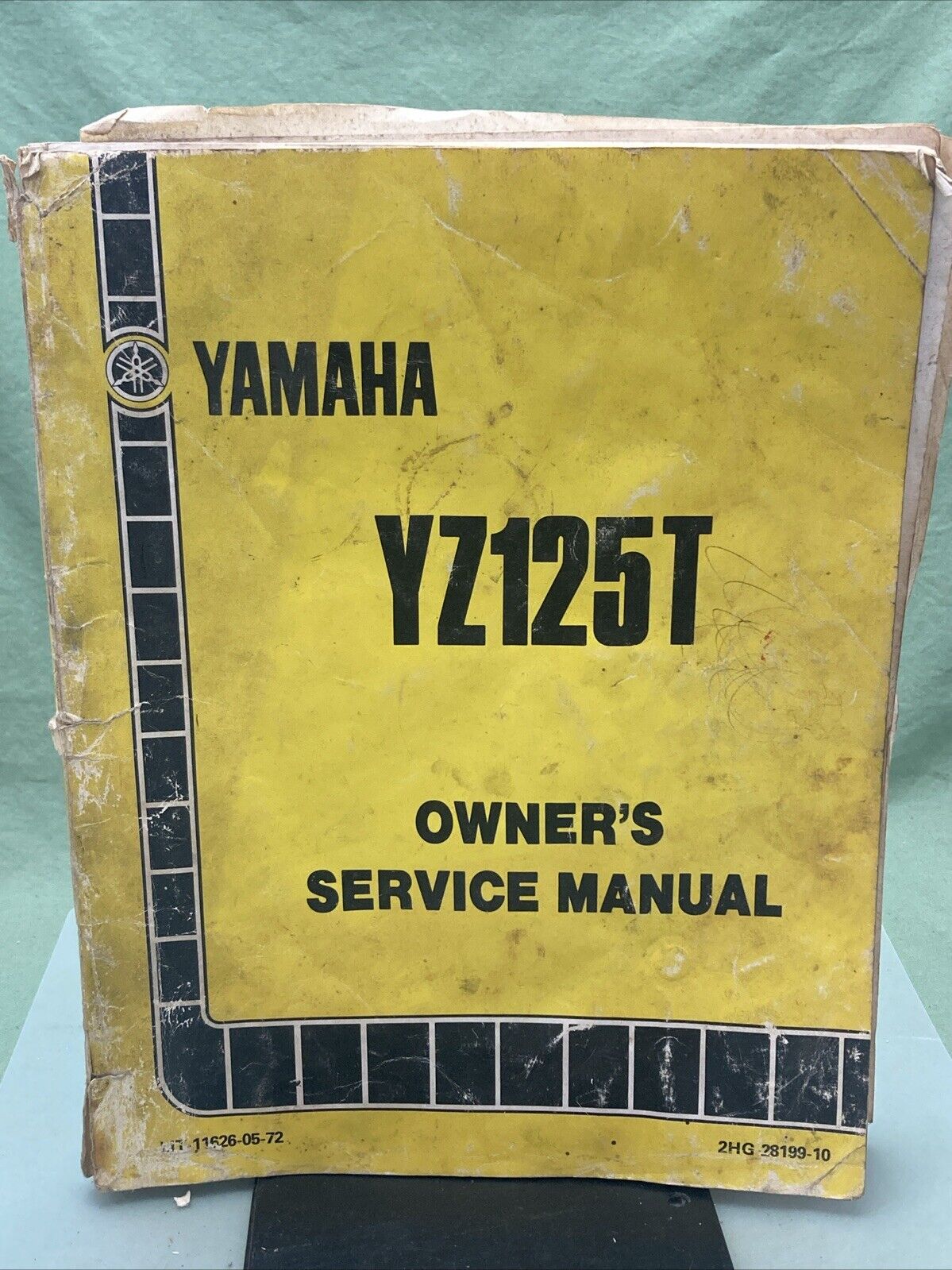 YAMAHA LIT-11626-05-72 YZ125T OWNER'S SERVICE MANUAL 2HG-28199-10