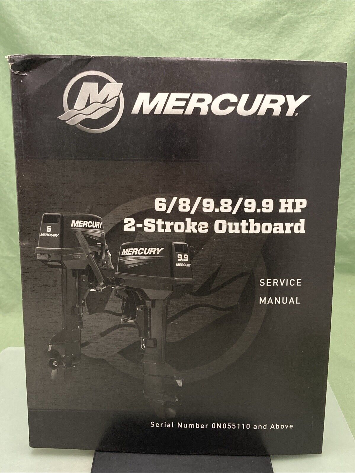 GENUINE MERCURY 90-8M0131801 6/8/9.8/9.9 HP 2-STROKE OUTBOARD SERVICE MANUAL '17