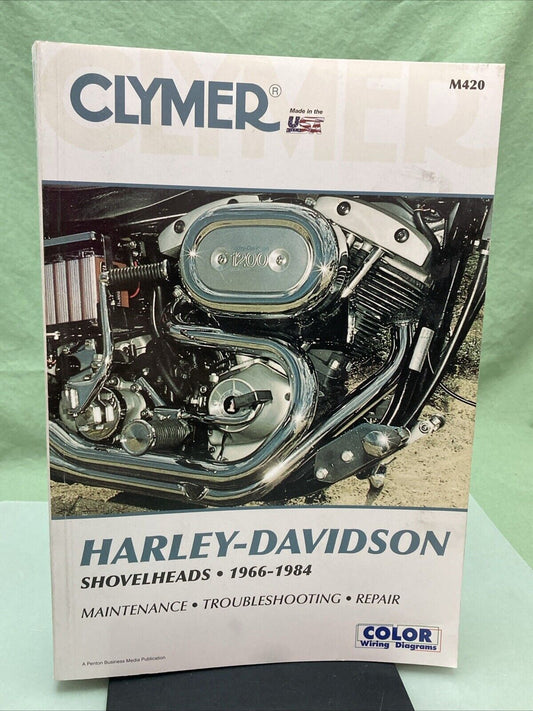 CLYMER M420 HARLEY DAVIDSON SHOVELHEADS 1966-1984 SERVICE MANUAL