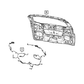 NEW GENUINE MOPAR 68354819AE Lift-Gate Wiring FITS 2018 Chrysler Pacifica