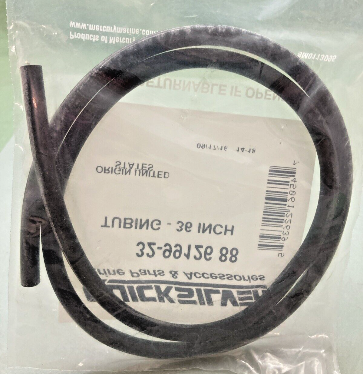 NEW GENUINE MERCURY QUICKSILVER 32-9912688 TUBING 36"