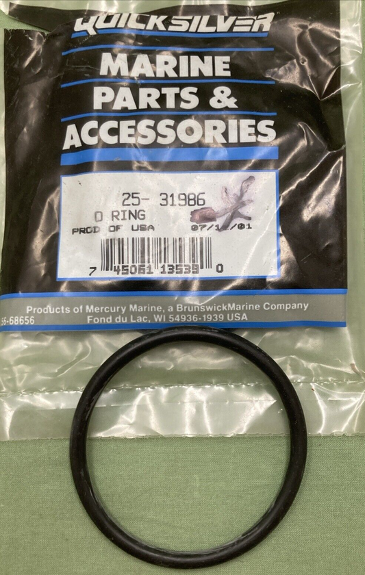 QTY 3 GENUINE MERCURY QUICKSILVER 25-31986 O-RING