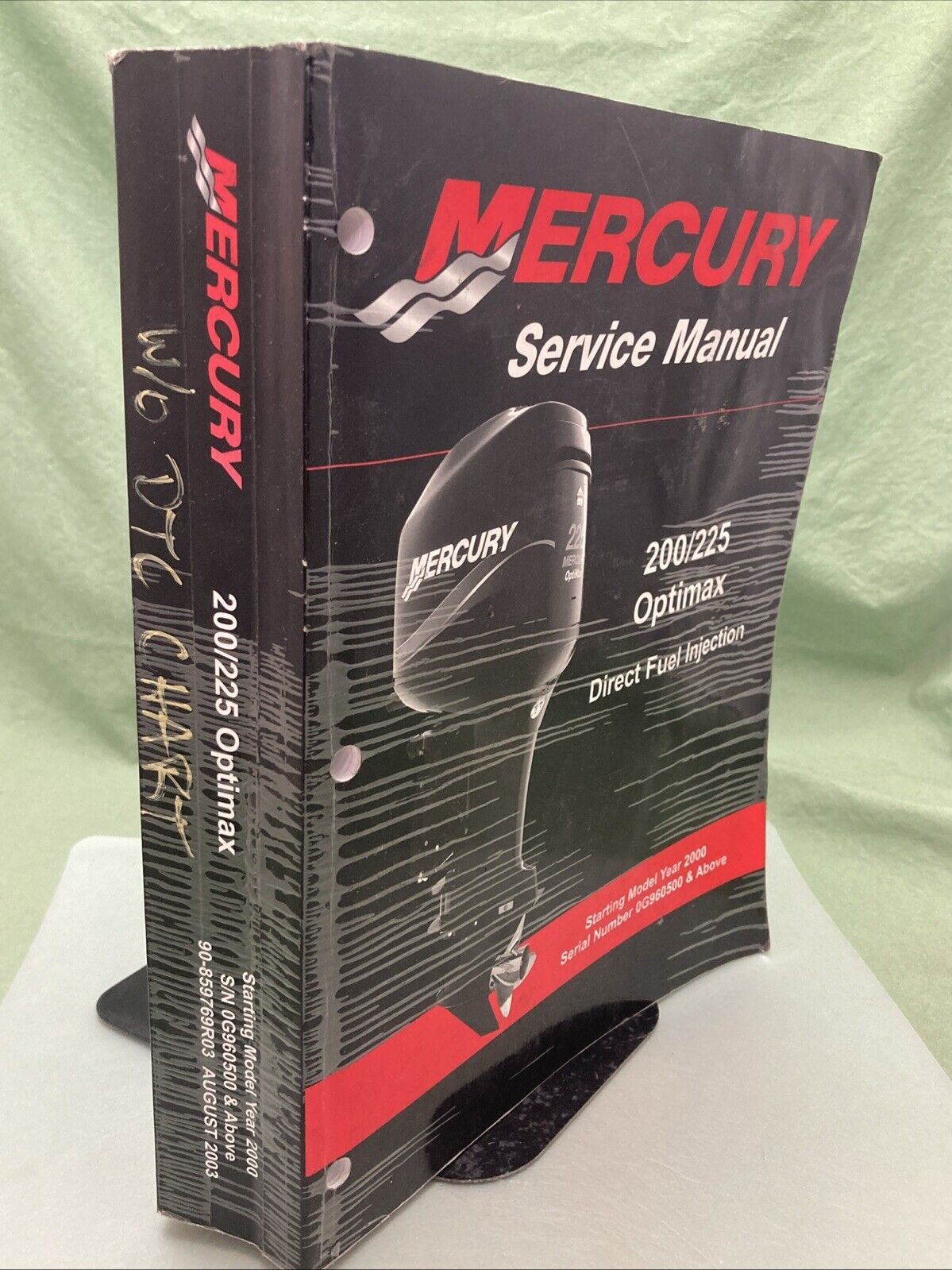 GENUINE MERCURY 90-859769R03 200/225 OPTIMAX SERVICE MANUAL 2003