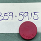 QTY 3 NEW GENUINE STEMCO 359-5915 MINI HUB CAP VENT PLUG RED 0.75" RUBBER