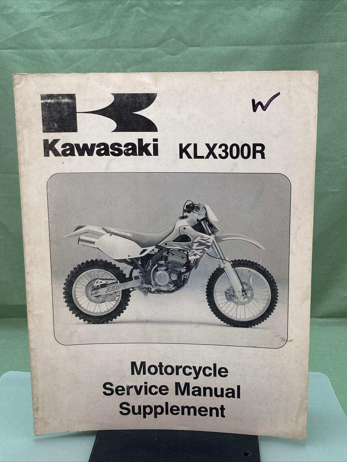 GENUINE KAWASAKI 99924-1200-51 SERVICE MANUAL SUPPLEMENT KLX300R