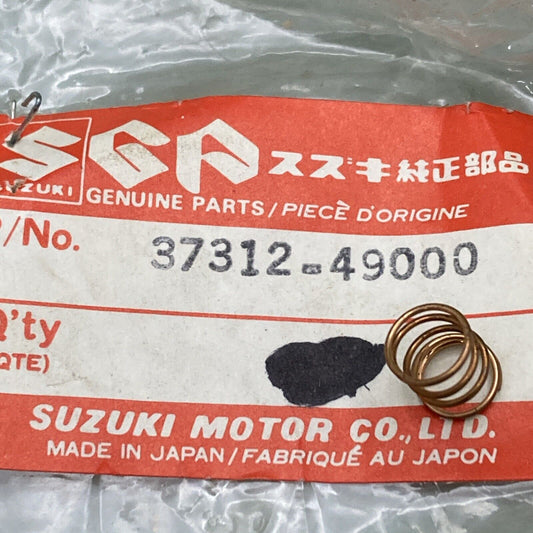 QTY 2 NEW GENUINE SUZUKI 37312-49000 Spring HANDLE SWITCH