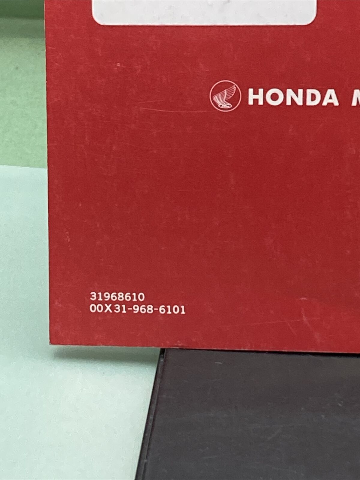 GENUINE HONDA 31968610 ATC125M OWNER'S MANUAL '85