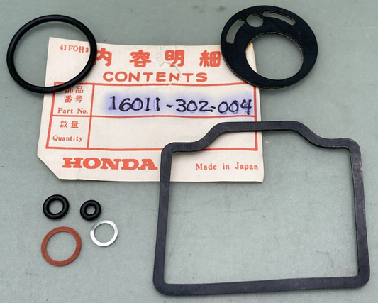 NEW GENUINE HONDA 16010-302-004 GASKET SET INCOMPLETE