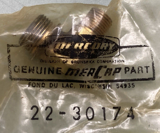 NEW GENUINE MERCURY QUICKSILVER 22-30174 ELBOW UPPER CARBURETOR