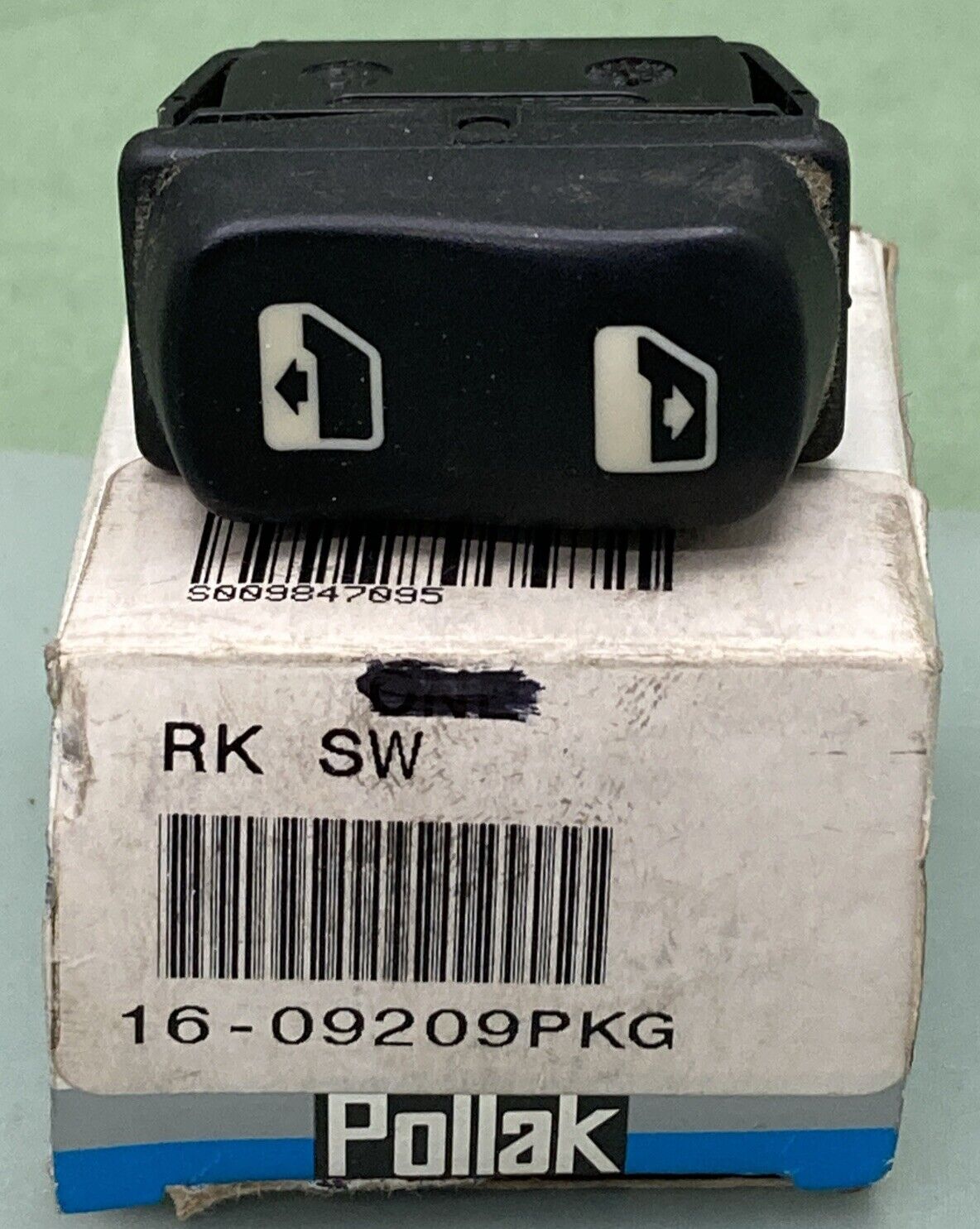 NEW GENUINE POLLAK 16-09209PKG DRIVER SIDE Door Window Switch FOR PETE ...