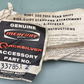 GENUINE MERCURY QUICKSILVER 33785A 2 FULL GEAR SHFT RDE GUIDE ATTCH MERC 200