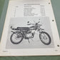 GENUINE SUZUKI TS50 GAUCHO ASSEMBLY AND PRE-DELIVERY SERVICE GUIDE