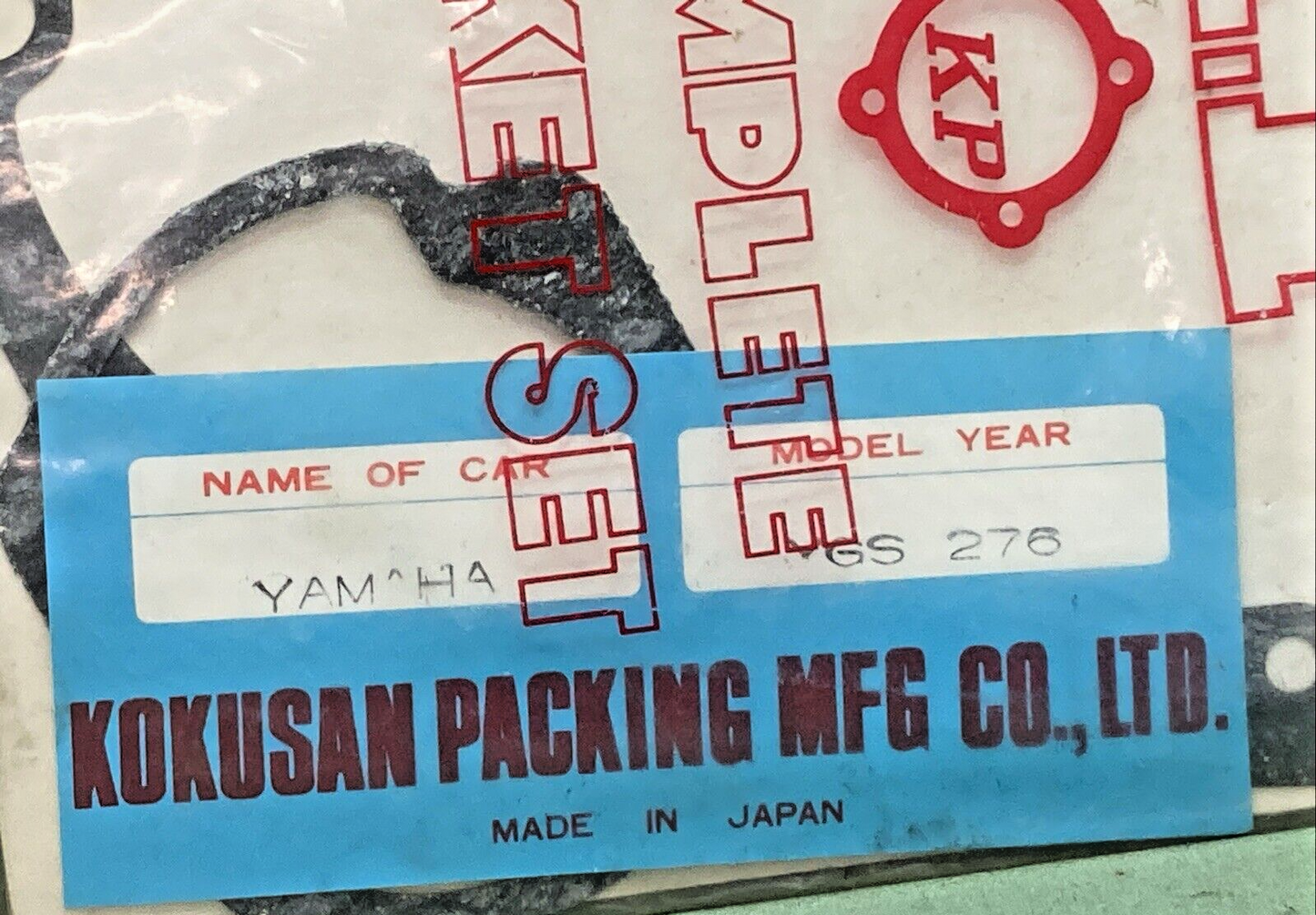 NEW KP YGS276 COMPLETE GASKET SET FOR YAMAHA