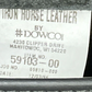 NEW IRON HORSE LEATHER CO MS820-1002 DOW TANK PANEL A DURANGO