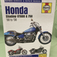 HAYNES 2312 Honda Shadow VT600 & VT750  Service Manual 1988-2008