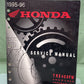 GENUINE HONDA 61HM700 TRX400FW FOURTRAX FOREMAN 400 SERVICE MANUAL '95-'96