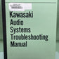 GENUINE KAWASAKI 99924-1088-01 AUDIO SYSTEMS TROUBLESHOOTING MANUAL