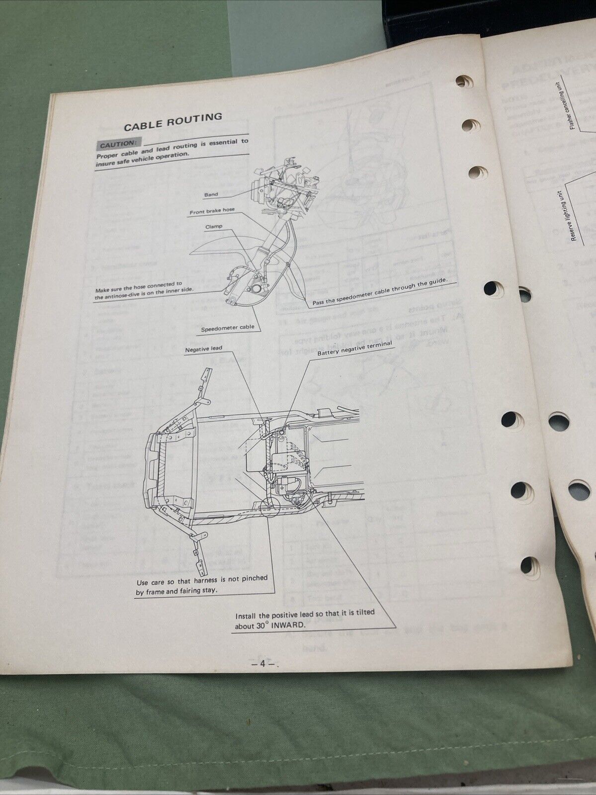 YAMAHA LIT-11666-03-36 XVZ12TDK SUPPLEMENTARY ASSEMBLY MANUAL 31M-28107-10