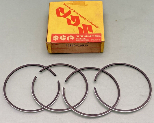 NEW GENUINE SUZUKI 12140-18530 PISTON RING SET