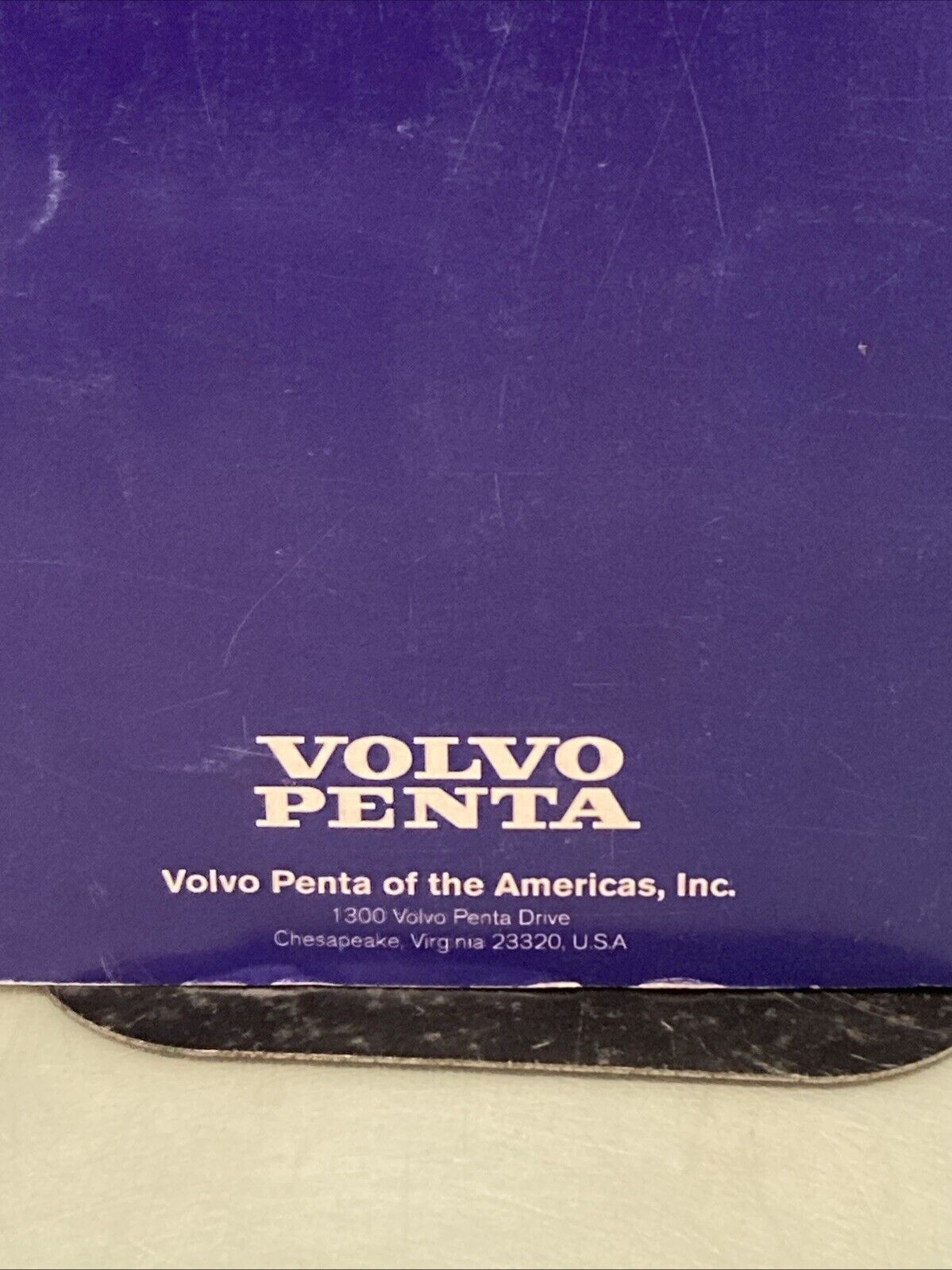 GENUINE VOLVO PENTA VPA 7742705 OPERATOR'S MANUAL 3.0GLM-C, 3.0GLP-C, 4.3GL-D