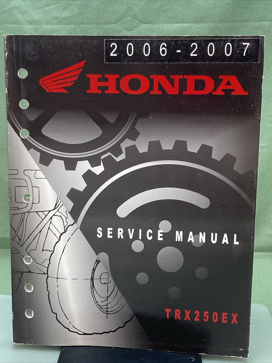 GENUINE HONDA 61HN650 TRX250EX SERVICE MANUAL '06-'07