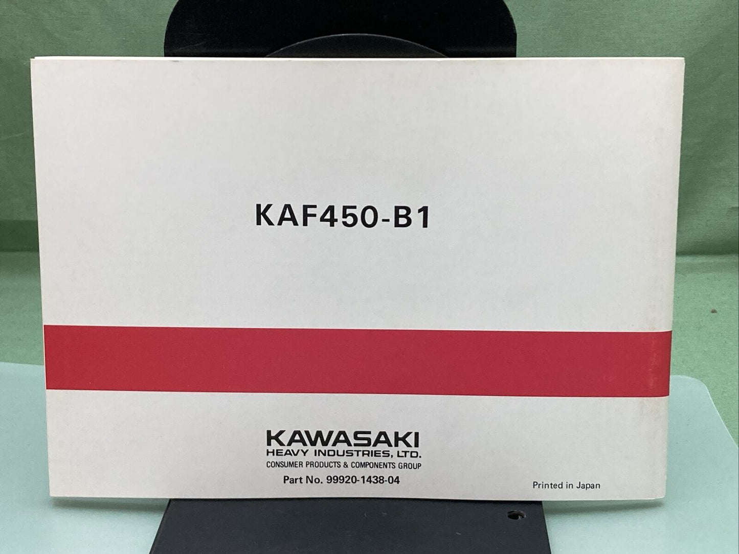 GENUINE KAWASAKI 99920-1438-04 MULE 1000 UTILITY VEHICLE OWNERS MANUAL KAF450-B1