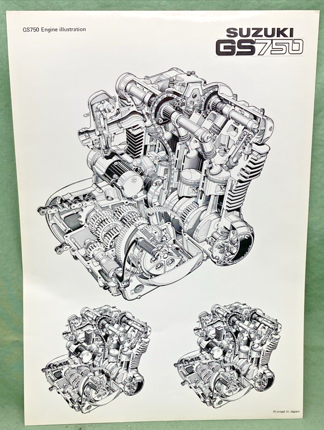 SUZUKI 99999-A2077- 001 GS750/GS400 MARKETING MATERIALS