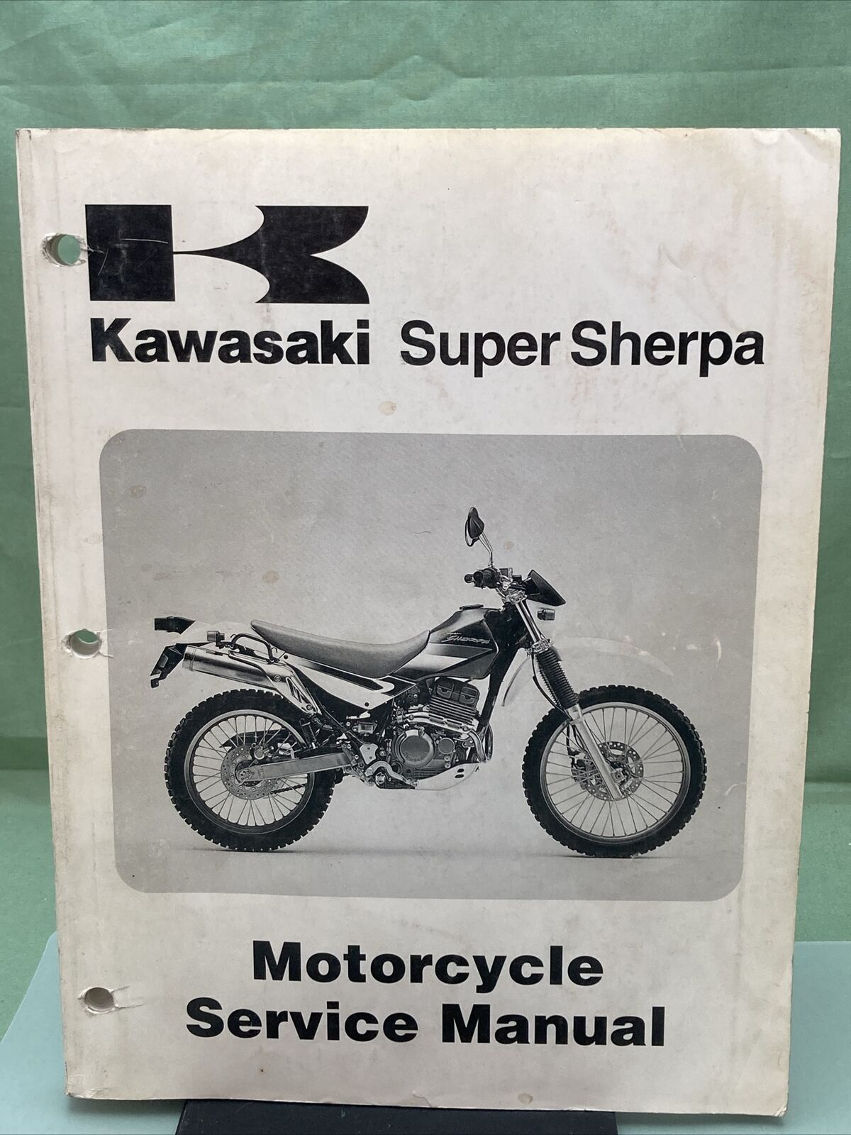 GENUINE KAWASAKI 99924-1250-01 SUPER SHERPA SERVICE MANUAL