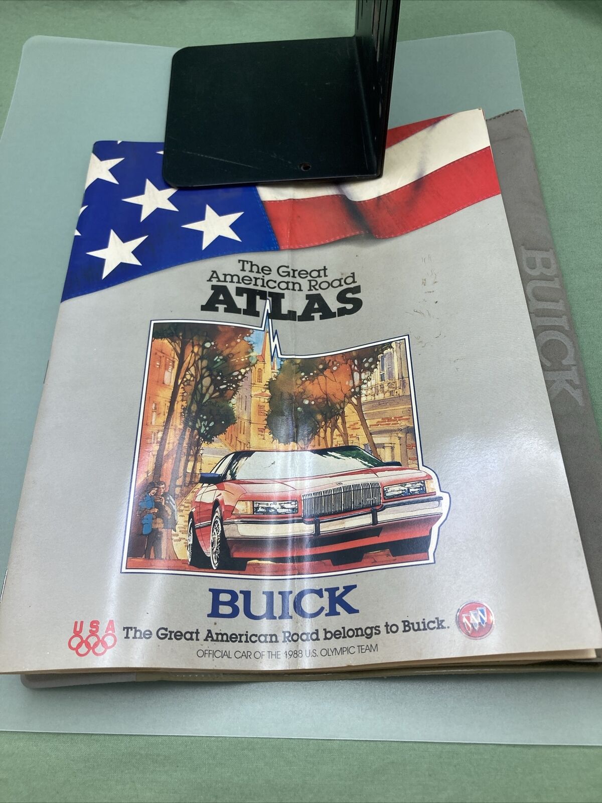 BUICK THE GREAT AMERICAN ROAD ATLAS 1988