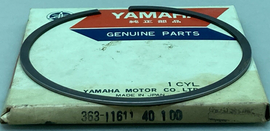 NEW GENUINE YAMAHA 363-11611-40 PISTON RING SET 1.00