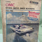 GENUINE CLYMER B730 OMC STERN DRIVE 1964-1986 SHOP MANUAL