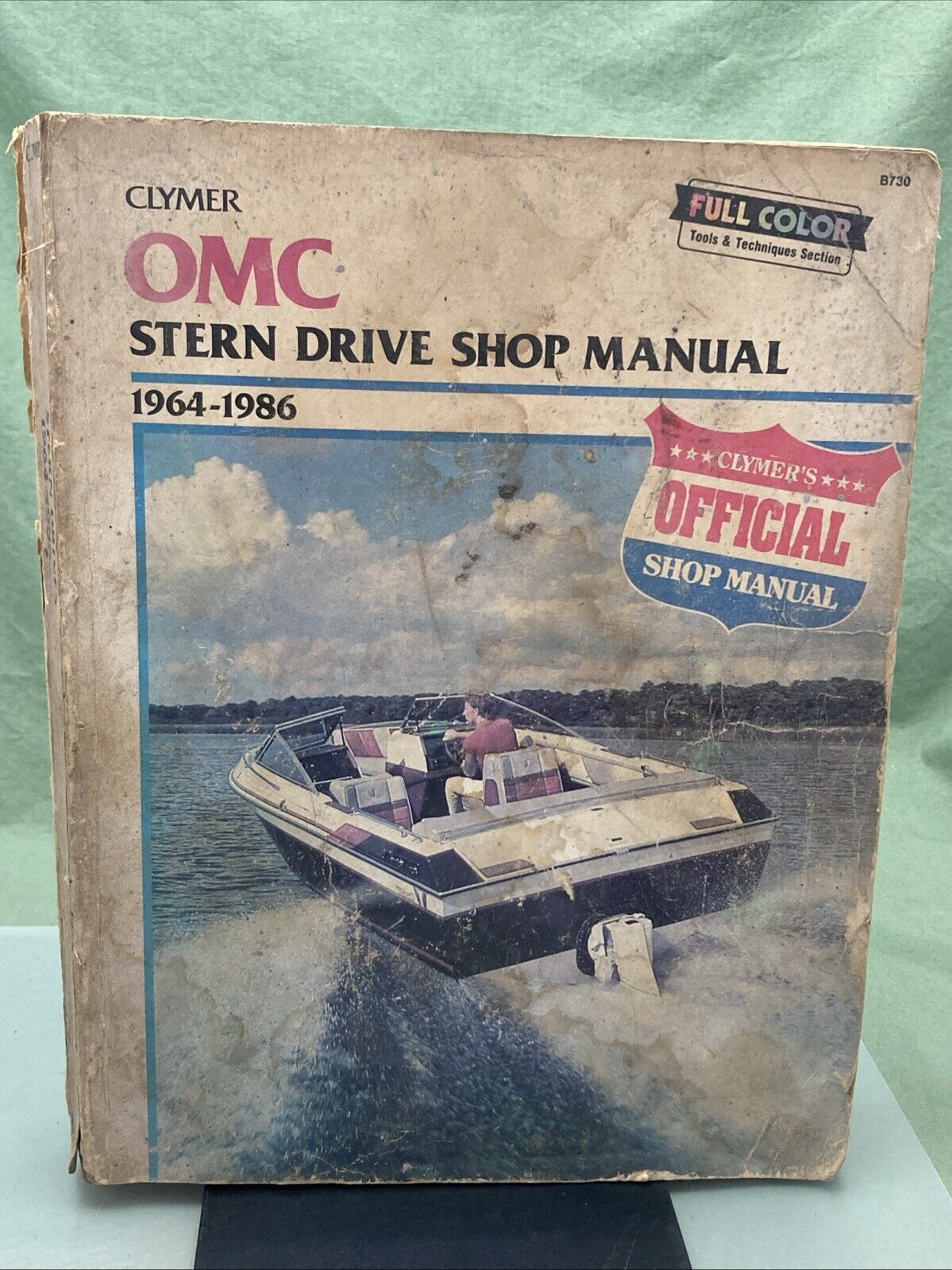 GENUINE CLYMER B730 OMC STERN DRIVE 1964-1986 SHOP MANUAL