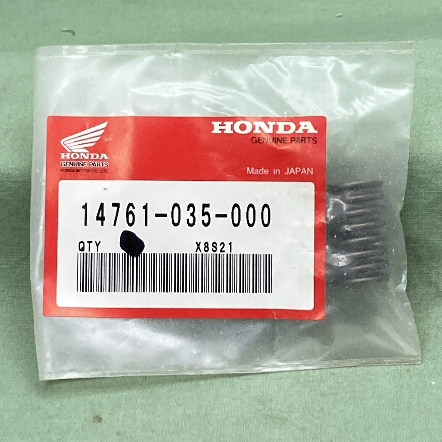 QTY 3 NEW GENUINE HONDA 14761-035-000 CAMSHAFT VALVE SPRING