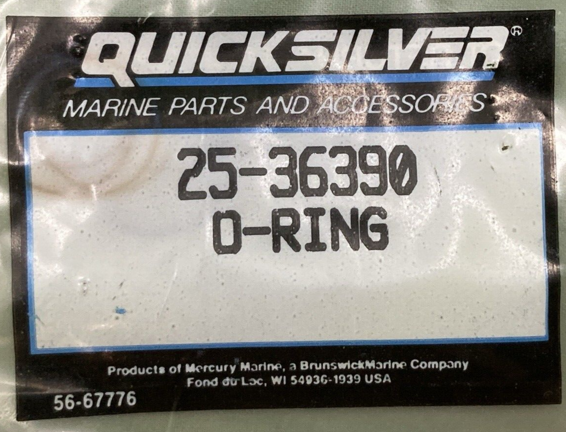 NEW GENUINE MERCURY QUICKSILVER 25-36390 O-RING