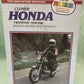 CLYMER M324 HONDA TWINSTAR SERVICE MANUAL 1978-1981