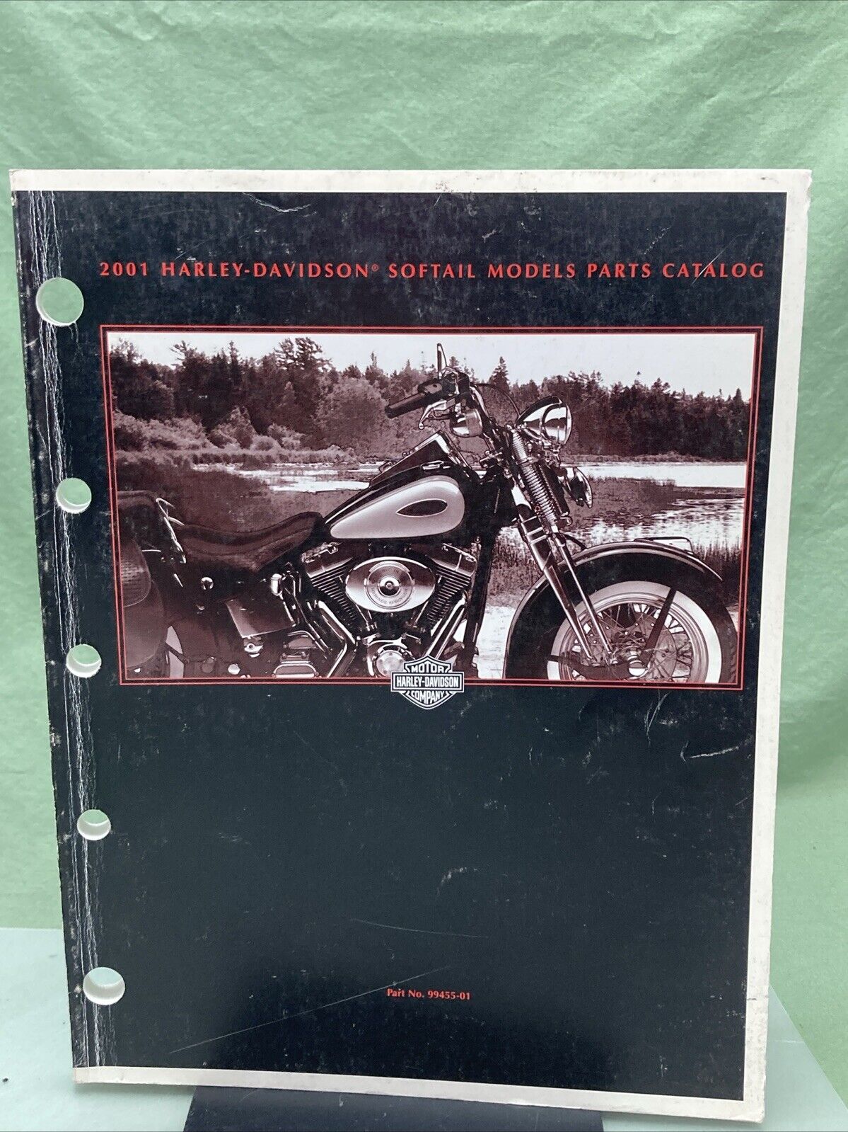 HARLEY DAVIDSON 99455-01 SOFTAIL MODELS 2001 PARTS CATALOG