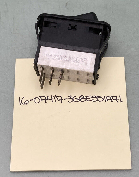 REPLACES PETERBILT 16-07417-3G8ESS1A71 BLANK DASH SWITCH