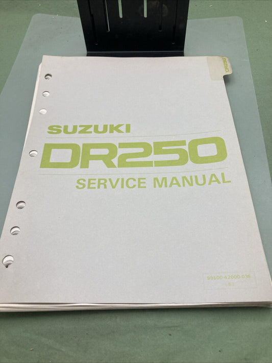 GENUINE SUZUKI 99500-42000-03E DR250 SERVICE MANUAL