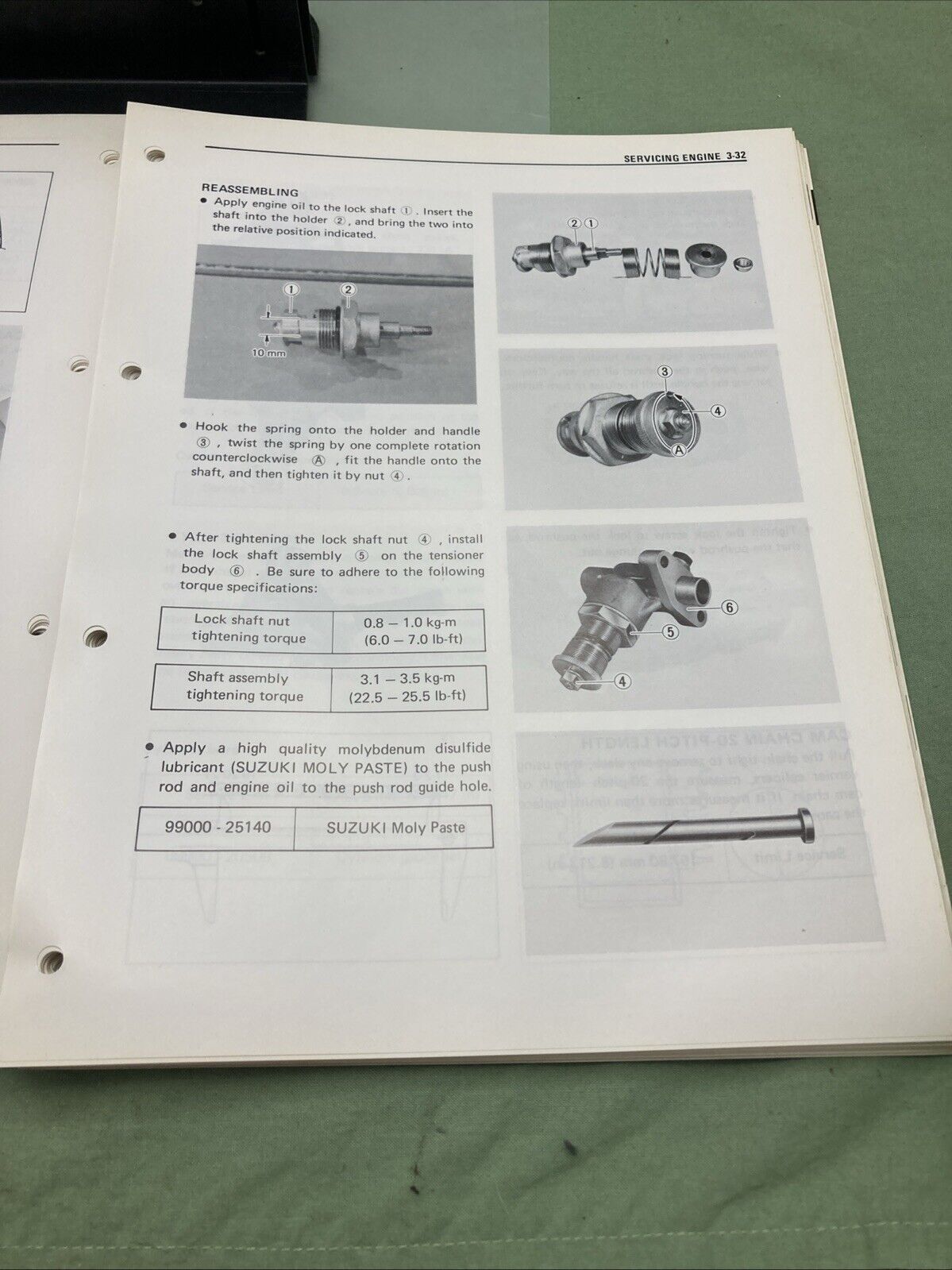 GENUINE SUZUKI 99000-85701-0E3 GS650E SERVICE MANUAL 1981