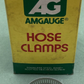 QTY 9 NEW AMGUAGE B24H HOSE CLAMP 9/16" FITS 1.25"- 1.5" HOSE RANGE 1-1/16" - 2"