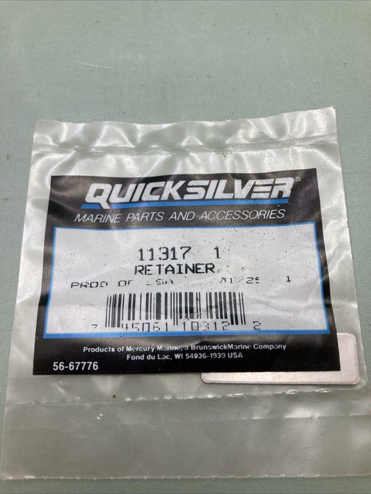 QTY 3 NEW GENUINE MERCURY QUICKSILVER 11317 RETAINER